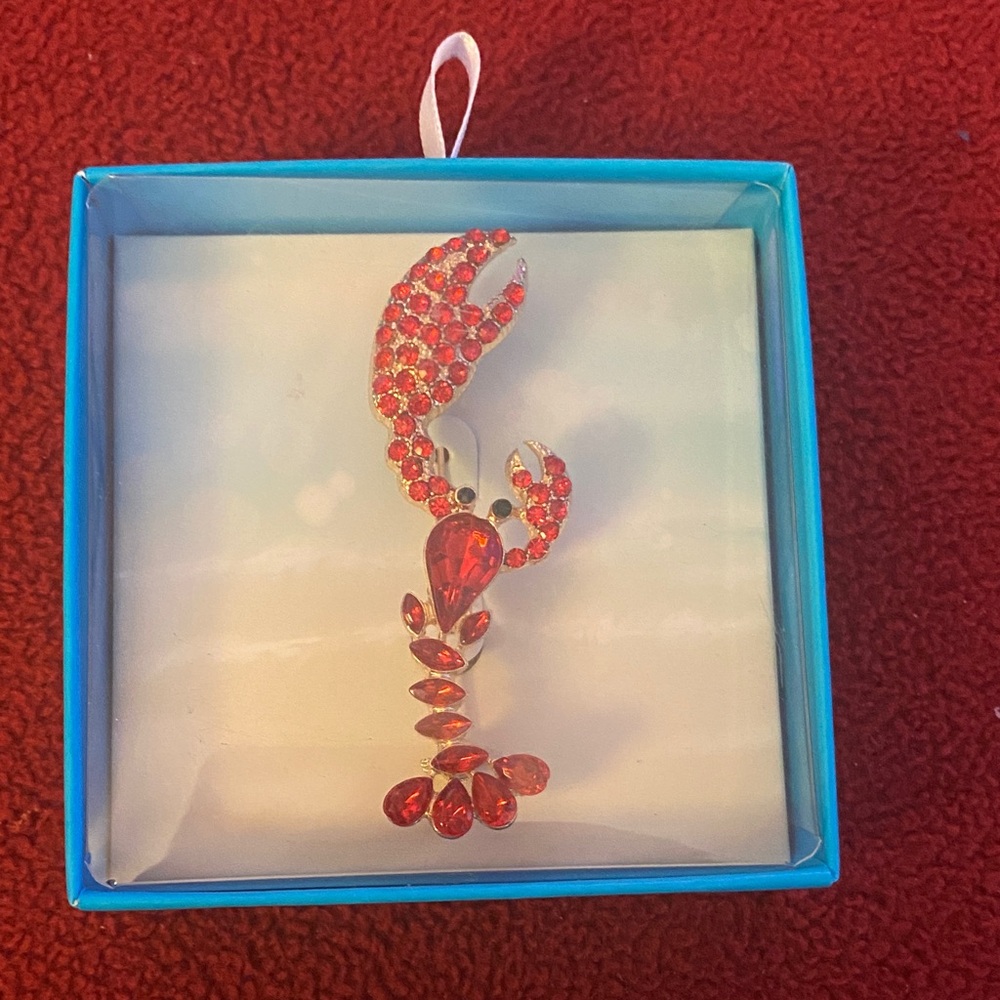 Red Lobster Brooch
